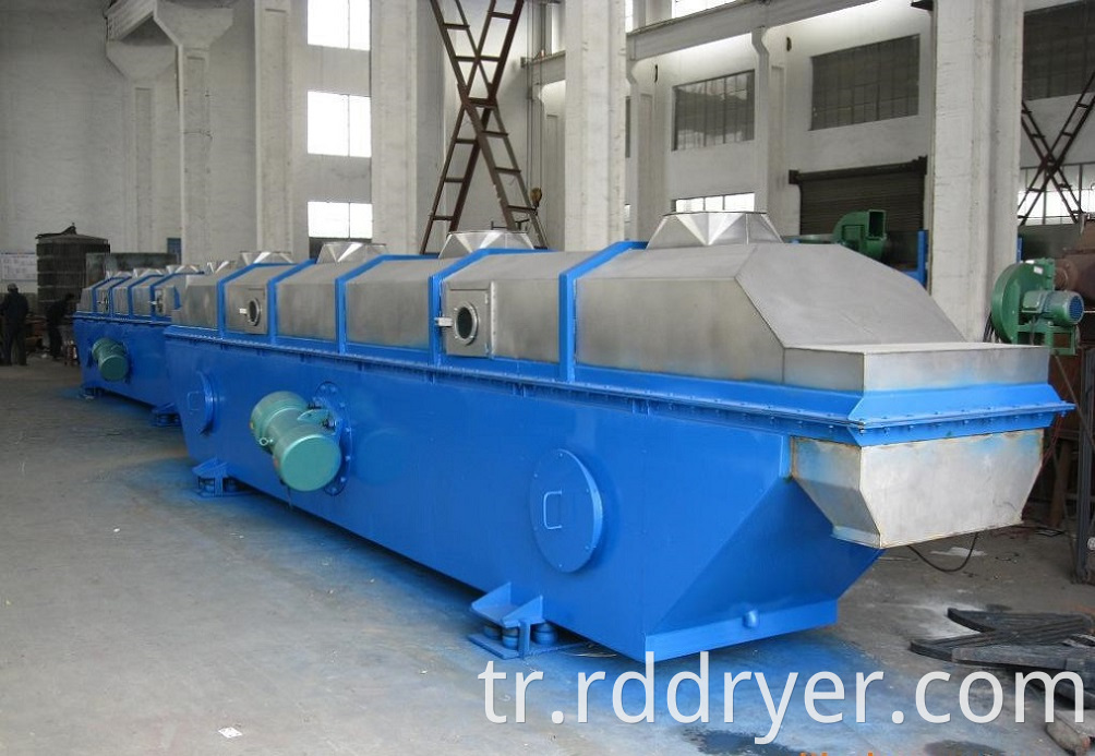 vibrating fluidized dryer